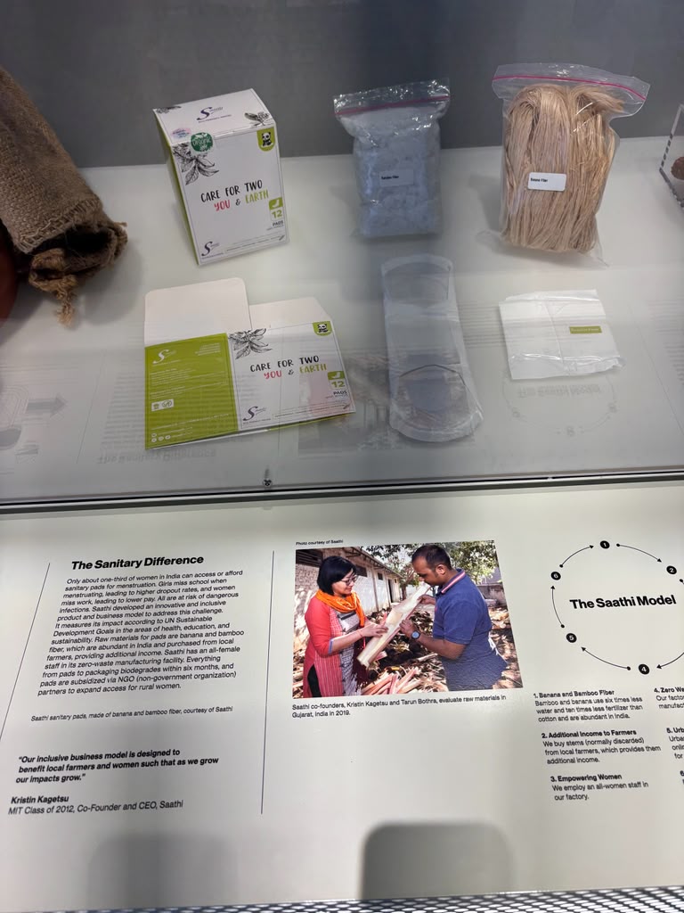 Recyclable pads seen at MIT